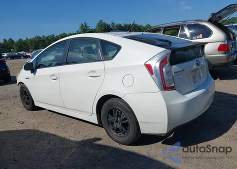 2012 Toyota Prius Two from USA, damaged, VIN JTDKN3DU5C5479404